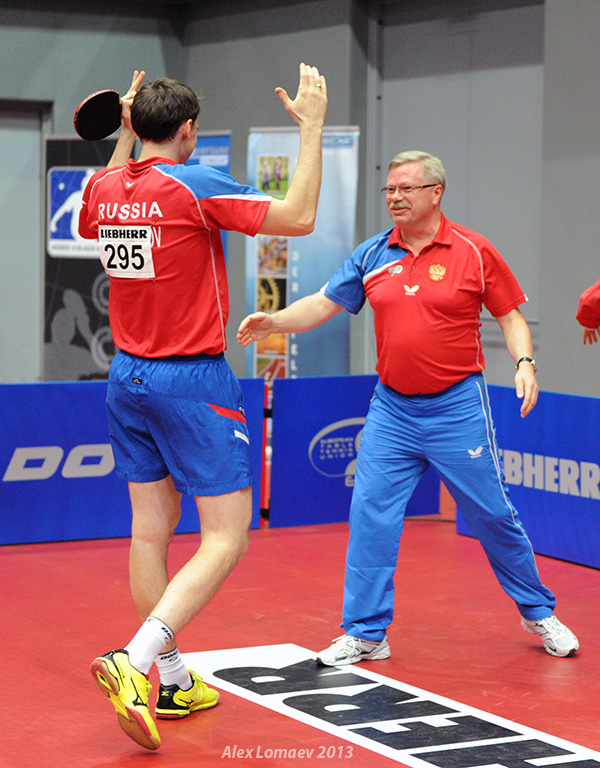 Чемпионат Европы настольный теннис 2013