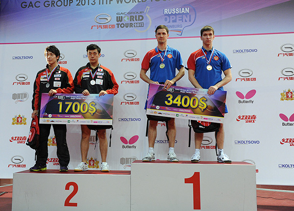 Настольный теннис Russian Open 2013